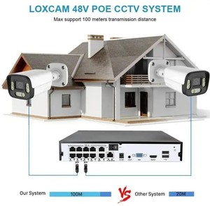 H. 265 8CH 8MP POE NVR Système de caméra de sécurité Groupe de surveillance vidéo extérieure Caméra IP POE PTZ - Product Image 5