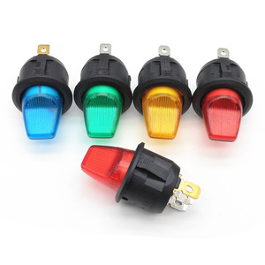 Interruptor de encendido/apagado SW-2 para inflador de coche, ventilador de calefacción y refrigeración, interruptor de llave recta para lámpara de techo de coche, interruptor de alimentación para pequeños electrodomésticos - Product Image 6