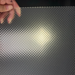 100% PMMA Vật liệu 4 * 8ft nhựa rõ ràng mô hình kết cấu lăng trụ khuếch tán tấm cho Hộp ánh sáng - Product Image 1