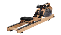 Machine de fitness à domicile pliable avec résistance à l'eau et rameur en bois