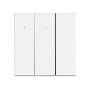 WiFiスマートスイッチTuyaスマートホームメカニカルボタンEUUKウォールスイッチ123 Alexa Googleによるギャング音声制御 - Product Image 1