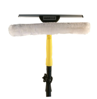 Nettoyeur de vitres télescopique super long et raclette 350cm