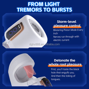 Jouet sexuel pour homme, <span class=keywords><strong>massage</strong></span>, 10 modes de léchage de la langue, machine sexuelle orale, stimulation, augmente l'endurance, jouet sexuel - Product Image 5