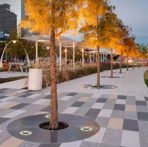 Zeal Lighting p67 LED lámpara subterránea lineal RGB DMX lámpara de gota de agua empotrada al aire libre lámpara de césped impermeable - Product Image 5