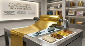 <span class=keywords><strong>Film</strong></span> PET métallisé or, <span class=keywords><strong>film</strong></span> BOPET métallisé brillant pour guirlandes de Noël - Product Image 6