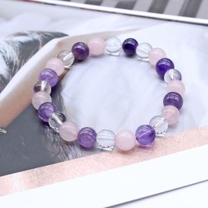 Bracelet en pierre naturelle avec perles de verre colorées pour un sommeil réparateur, contrôle qualité strict, prototypage rapide - Product Image 2
