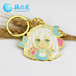 Portachiavi in Metallo Smaltato 3D Personalizzabile di Alta Qualità con Design Creativo <span class=keywords><strong>Anime</strong></span>, Prodotto in Cina - Product Image 6