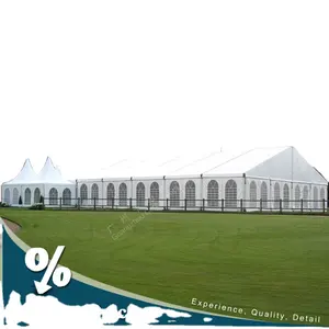 Wide Space Large Wedding Tents Colorful Decorations And Carpet Marquee