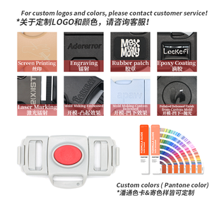 Hebilla de Cinturón de Seguridad para Cochecito, Correa de Arnés de Seguridad, Dos Hebillas de Liberación Lateral de Plástico - Product Image 4