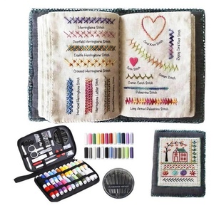 Kit <span class=keywords><strong>de</strong></span> <span class=keywords><strong>couture</strong></span> multifonction pour débutants, boîte <span class=keywords><strong>de</strong></span> <span class=keywords><strong>couture</strong></span> DIY, bobines <span class=keywords><strong>de</strong></span> fil, fil <span class=keywords><strong>de</strong></span> 15 cm, accessoires <span class=keywords><strong>de</strong></span> <span class=keywords><strong>couture</strong></span> écologiques <span class=keywords><strong>de</strong></span> style simple - Product Image 2