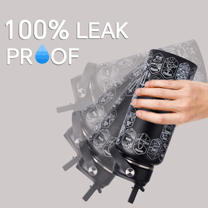 Dual Wall Vacuum Insulated Stainless Steel Flask 40 Ounce Travel Water Bottle Full Laser Printing Spot Sticker Double Tumbler - Product Image 5