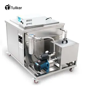 Tullker 61L Filter Degreaser DPF Glassware Mold Printhead Injector Cylinder PCB 60L 220V 380V Industrial Ultrasonic Cleaner
