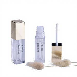 Rouge à lèvres mat waterproof en gros 5ml, gloss à lèvres rond, effet repulpant naturel, aspect naturel, marque privée - Product Image 4