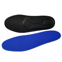 Semelles orthopédiques personnalisées à soutien renforcé, thermoformables au four, avec support de talon profond, en thermoplastique, pour pieds plats