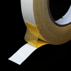 Hochviskoses Wasserdichtes Netzgewebe Baumwollstoff Basisfolie Gummi-Klebstoff Montage Doppelseitiges Teppich-Klebeband - Product Image 3