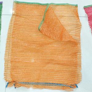 Sac en maille de pomme de terre 30kg sac en maille Raschel PE fruits légumes réutilisable sac en maille naturelle - Product Image 5