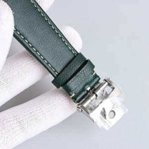Montre mécanique automatique Elite Selection avec phases de lune rétrogradées, date, bracelet en silicone vert, boîtier argenté, lumineuse, tendance 2026 - Product Image 5