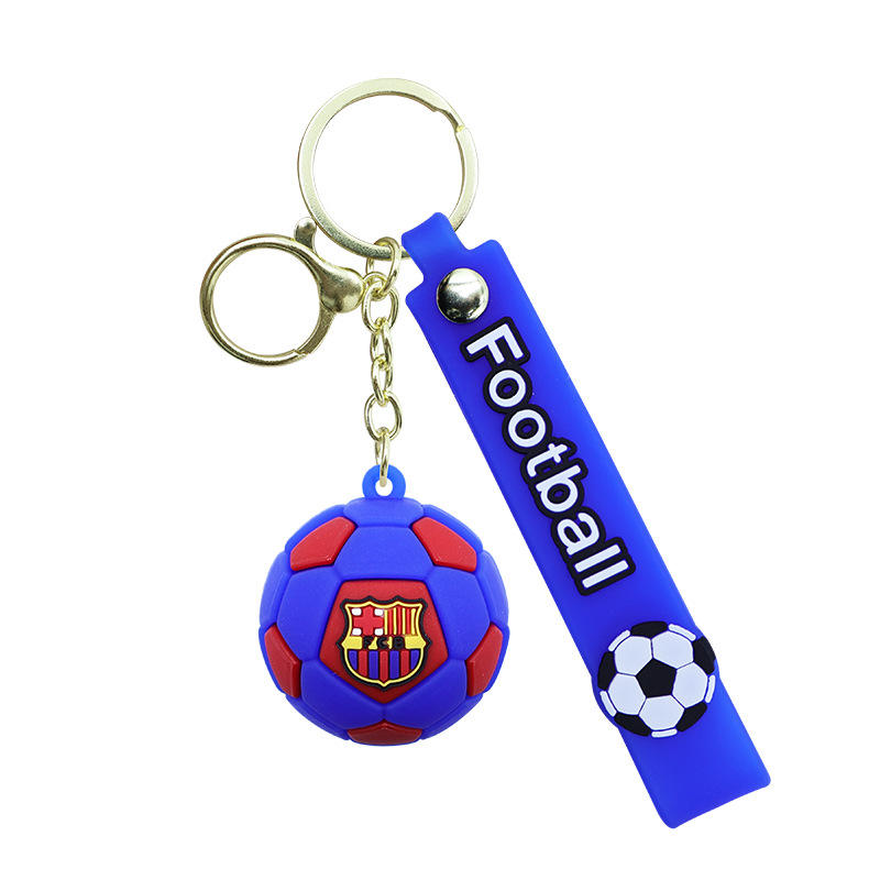 Porte-clés poupée football Barcelone