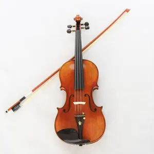 高級バイオリン弦とブラジル木製バイオリン弓プロバイオリン