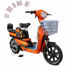 Vélo électrique à deux roues avec siège de bébé, 20x14 pouces, bicyclette de famille - Product Image 2