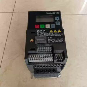 6SL3210-5BB13-7BV1 SINAMICS V20 0.37kW 200-240V 1-Phase Frequency Inverter with Built-in C1 EMC Filter RS485 - Product Image 1