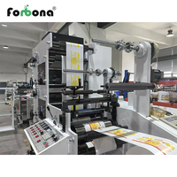 Forbona Web-fed Automatic 4-Color Letterpress Cloth Printer FBN-950-4C Kecepatan Cetak Baru 100m/menit untuk Tas Kertas Tas Plastik Label