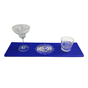 Custom Logo PVC <b>Silicone</b> Bar Mat Rubber Bar Runner Spill Mat Drip Tray Beer Mat Pub Rail Mat Non Slip Service Mat Countertop <b>Pad</b> - Product Image 1