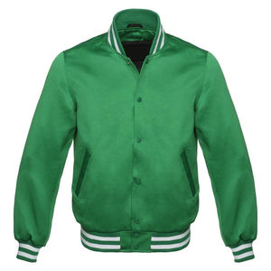 Veste bomber en satin de soie personnalisée, veste de luxe en satin de football, vestes en satin Raiders - Product Image 1