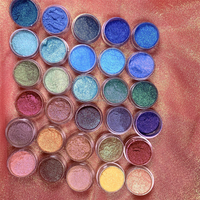 Lose Pigmente Duochrome Gepresste Metallische Glitzerpuder Lidschatten Mehrfarbiges Make-up