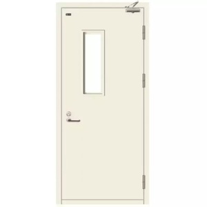 Puerta Cortafuego de Acero con Doble Acristalamiento, Certificación UL de 90 Minutos, Resistente, para Exteriores, de Alta Resistencia, Fabricación con 36 Años de Experiencia, ODM/OEM - Product Image 2