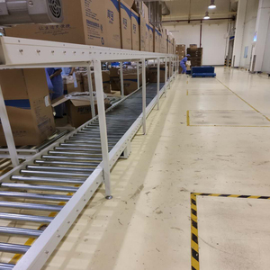 Özelleştirilmiş otomatik endüstriyel kullanılan yerçekimiyle taşımalı makaralı konveyör sistemi lojistik depo - Product Image 5