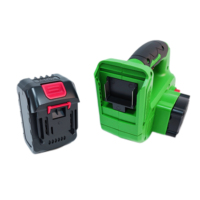 Scie à chaîne électrique portative 21V 8 pouces avec batterie au lithium 4.0Ah et moteur sans balais, qualité professionnelle industrielle pour la coupe du bois