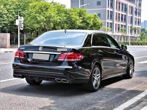 Accesorios de coche W212 parachoques trasero Bod Ykit actualización Clase E AMG Bodykit para <span class=keywords><strong>Mercedes</strong></span> BenZ Clase E W212 2014-2015 Kits de falda lateral - Product Image 4