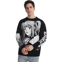 Pull Homme Personnalisé avec Logo, Motif Jacquard, Maille Hiver, Col Rond, Tricot Coton, Pull Designer Personnalisé
