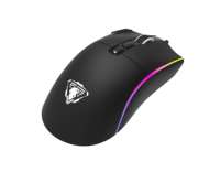 Souris de jeu filaire JEDEL8D GM910 avec éclairage RGB, bouton double clic programmable, bonne texture, souris de jeu