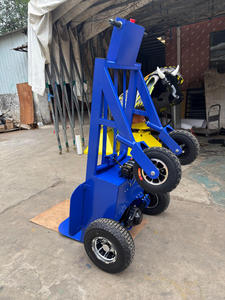 EASYFUN Meilleur prix Chariot de transport gonflable pour château gonflable, remorque électrique en métal pour usage commercial à vendre - Product Image 6
