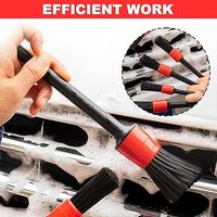 Juego de 5 Cepillos Multifuncionales de EVA Suave para Detallado de Autos y Lavado de Ruedas, Precio de Fábrica