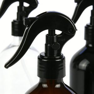 <strong>100ml</strong> 150ml 200ml 500ml Amber Clear Boston <strong>Spray</strong> Containers Refillable Empty Cleaning <strong>Bottles</strong> with Fine Mist Trigger Nozzle - Product Image 4