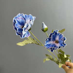 Fiori Artificiali Anemone e Papavero Stampati in 3D, Decorazione per la Casa, Fiori da Tavolo, Accessori per Composizioni Floreali Estive e Matrimoni - Product Image 6