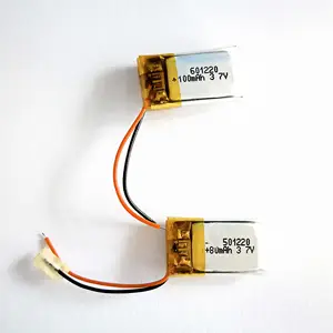 Hunan Polymeer Lithium Batterij Oplaadbare Lipo 3.7V 7.4V 2S 85Mah Li Ion Batterij 202123 401224 80Mah 90Mah
