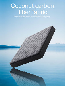 Oem/ODM Đầy đủ kích thước nệm thiết kế hiện đại dừa <span class=keywords><strong>Carbon</strong></span> Vải bọt khách sạn túi mùa xuân nệm - Product Image 4