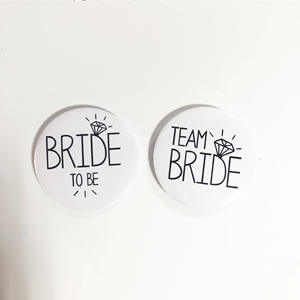 Ensemble de badges pour l'équipe de <span class=keywords><strong>la</strong></span> mariée, écharpe de future mariée avec épingle pour <span class=keywords><strong>la</strong></span> fête prénuptiale, soirées entre filles, décorations et fournitures - Product Image 5