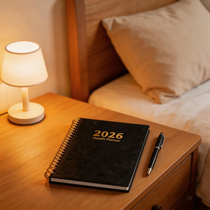 Agenda <span class=keywords><strong>Santé</strong></span> A4 Personnalisable en Cuir PU Rigide 2026 avec Papier Offset et Pages Épaisses pour Usage au Bureau et Idées Cadeaux - Product Image 3