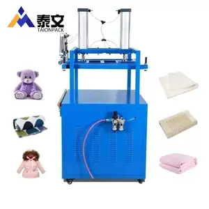 2023 nouveau vide jouets en peluche couvertures doudounes matelas en latex oreiller couettes emballage scellant machine d'emballage