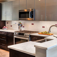 PRIMA Cuisine Moderne, Armoires Modulaires, Plan de Travail en Marbre, Bois Massif, Fournisseur de Meubles de Luxe Personnalisés