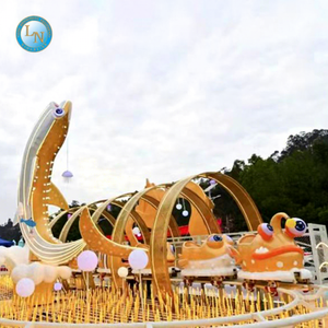 Montagnes Russes Lino pour Enfants - Construction en Acier et Fibre de Verre, Capacité de Plus de 500 kg, Utilisation Intérieure/Extérieure pour les Fêtes Commerciales, les Jardins d'Enfants - Product Image 1