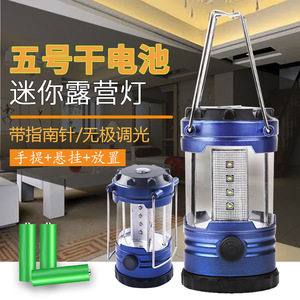 <b>Camping</b> <b>Lantern</b> 3W <b>LED</b> Aluminum Alloy Adjustable Light For Outdoor <b>Camping</b> With Battery Power - Product Image 1