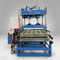 Machine de pressage de dalles de sol en caoutchouc, équipement industriel d'usine pour la vulcanisation à chaud de granulés de pneus recyclés pour tapis de pavage
