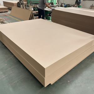 Tablero MDF de melamina de dos caras blanco de gran oferta 2,5mm-1220x2440mm para decoración 12mm-15mm 17mm 1220x2440mm tableros de fibra - Product Image 1