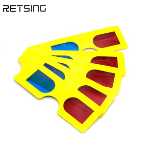 Palmare 3D <span class=keywords><strong>bicchieri</strong></span> di <span class=keywords><strong>carta</strong></span> rosso blu verde arancione obiettivo su misura stampa di marchio - Product Image 4